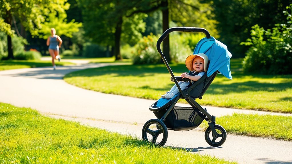 jogging stroller age guidelines