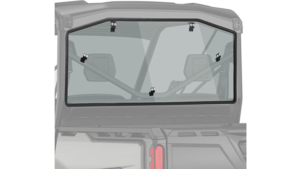 kemimoto rear windshield review