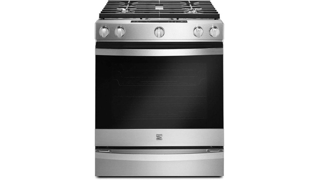 kenmore elite gas range