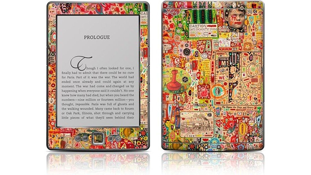 kindle skin design review