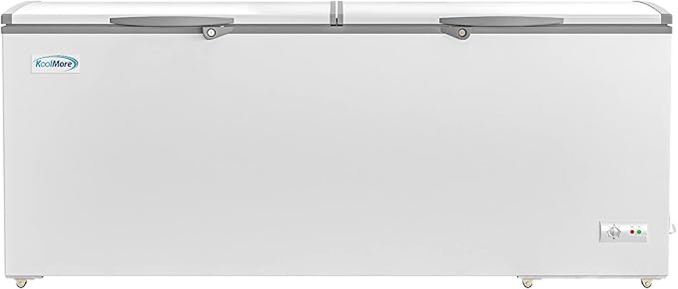 koolmore scf 24c freezer review