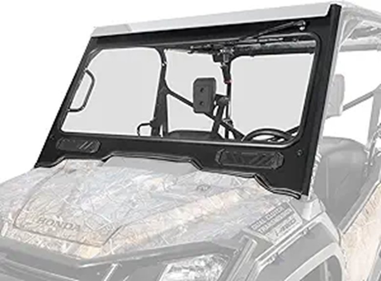 SuperATV Laminated Glass Windshield for Honda Pioneer 1000