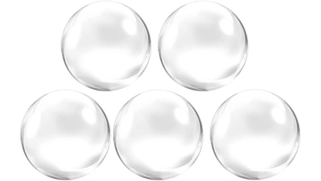 large glass cabochon set