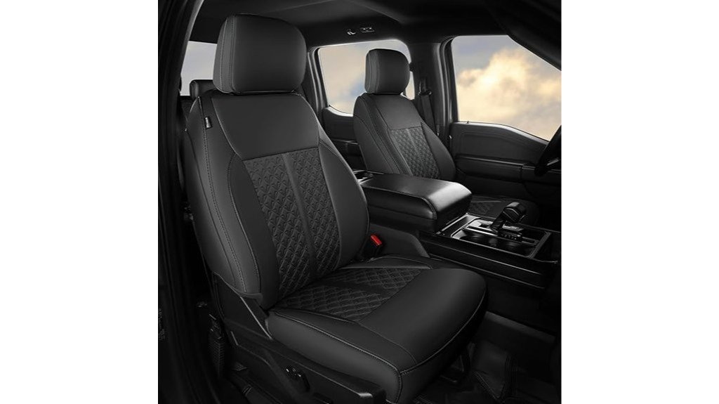 leather seat cover set