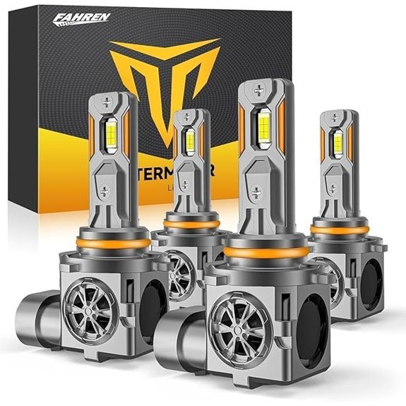 9005/9006 LED Fog Light Bulb Combo (Pack of 4)