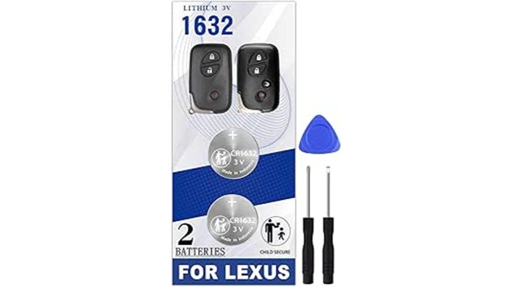 lexus key fob battery