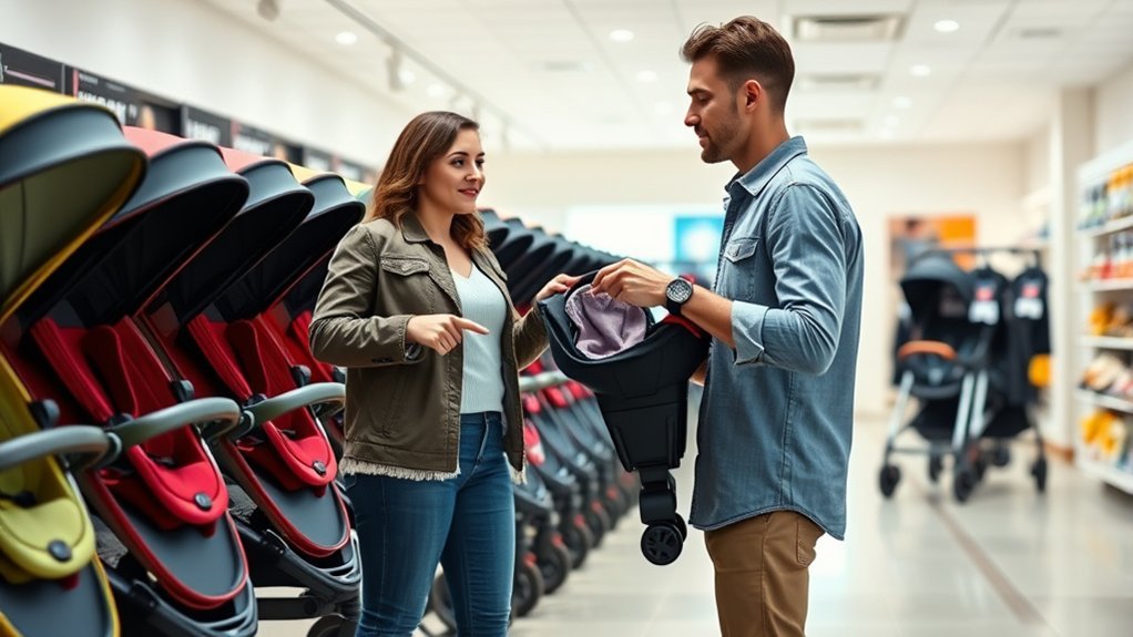 lightweight and compact stroller