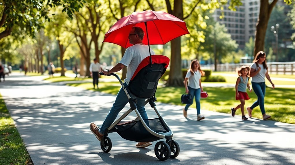 lightweight compact travel friendly stroller