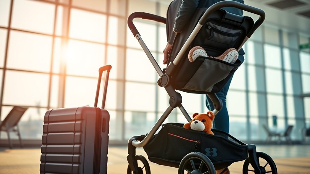 lightweight foldable durable stroller