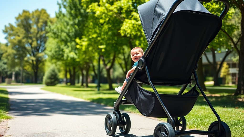 lightweight portable stroller solution