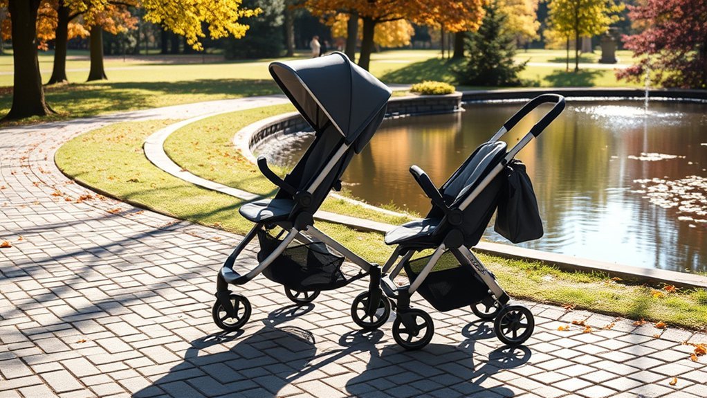 lightweight strollers enhance portability