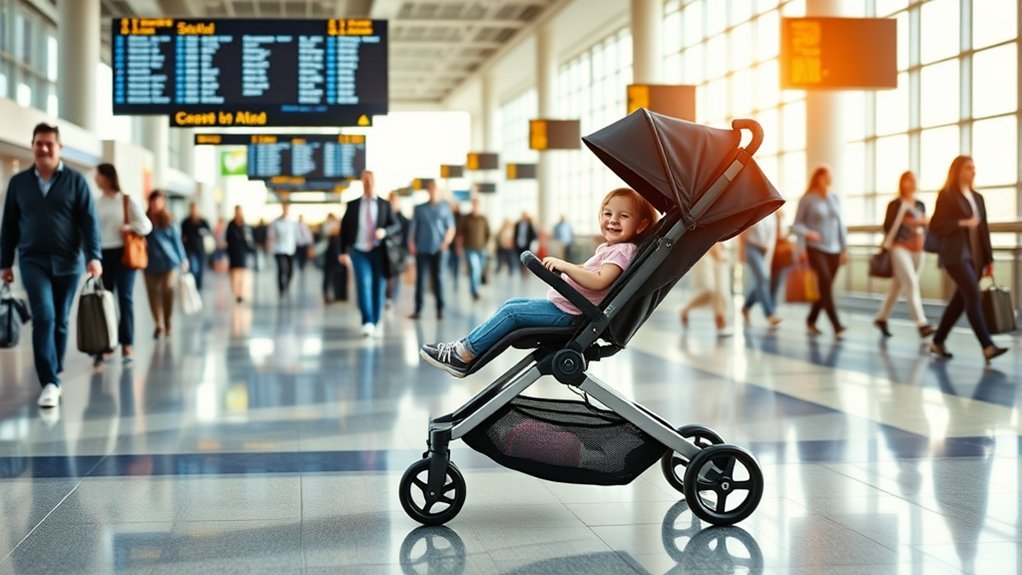 lightweight strollers for airports