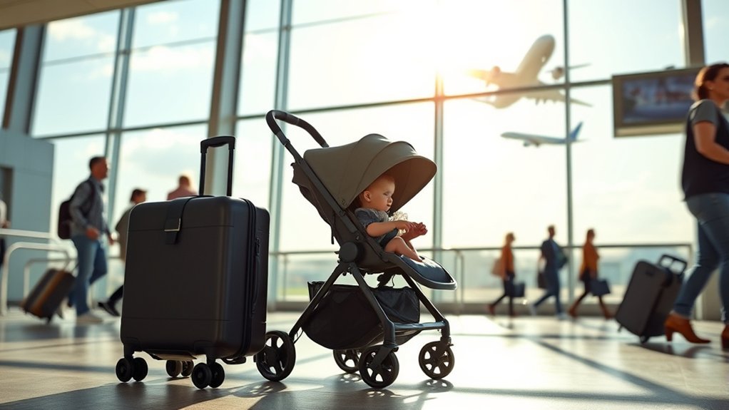 lightweight travel friendly strollers