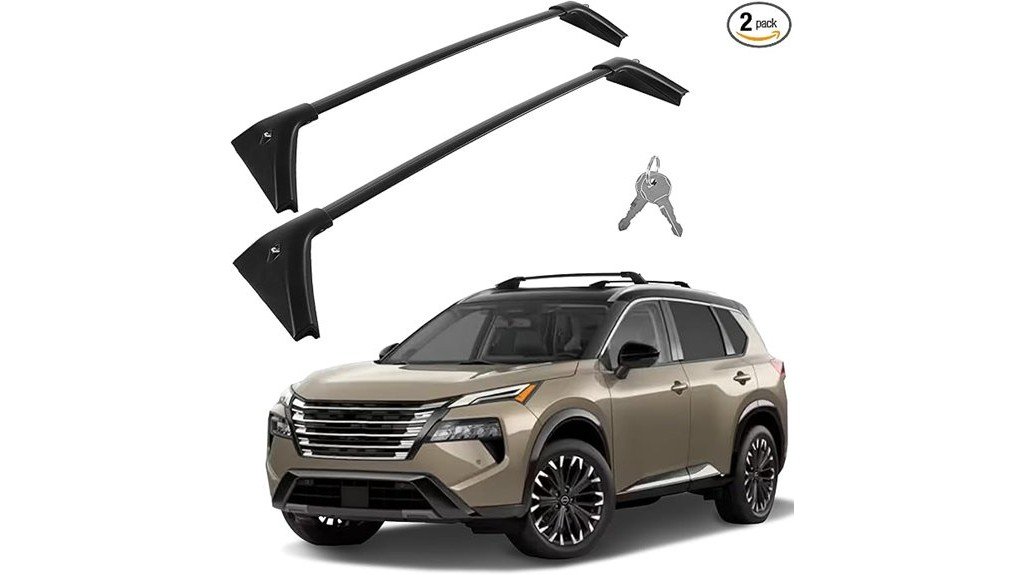 lockable roof rack bars