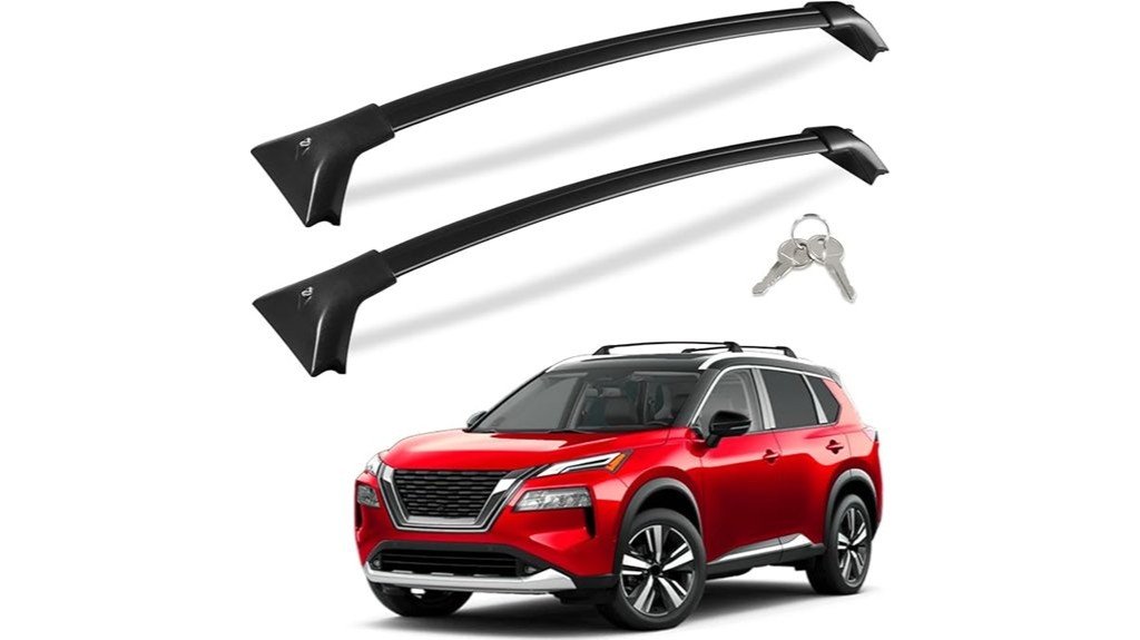 lockable roof rack bars