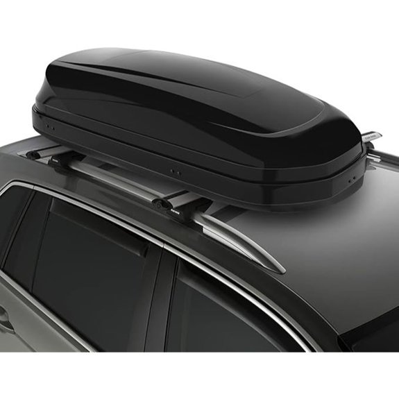 DNA MOTORING Lockable Rooftop Cargo Box 110 lb Capacity