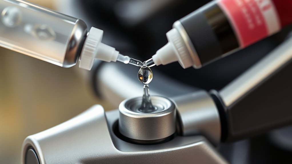 lubricate stroller lock mechanism