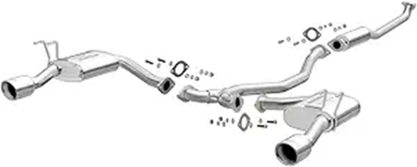 MagnaFlow Street Series Cat-Back Exhaust for 2016-2021 Honda Civic
