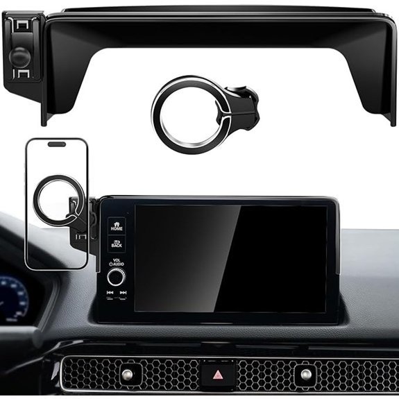 Pop-Tech Magnetic 360° Phone Holder for Honda Civic