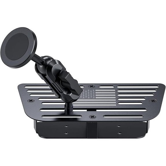 Stainless Steel Magnetic Phone Mount for Jeep Wrangler JK