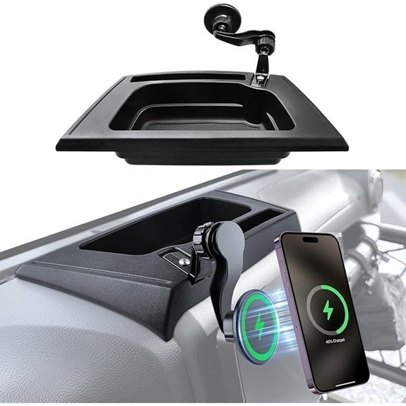 Magnetic 15W Phone Mount for Jeep Wrangler JK