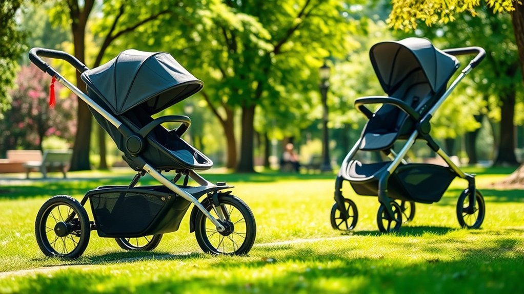 maneuverable versatile outdoor stroller