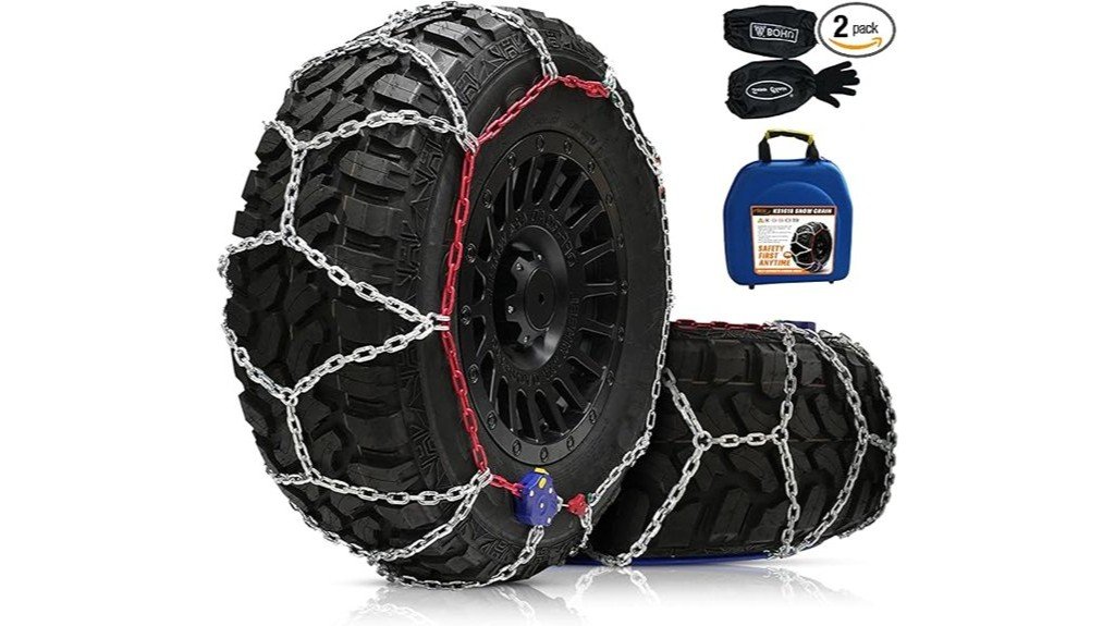 manganese steel tire chains