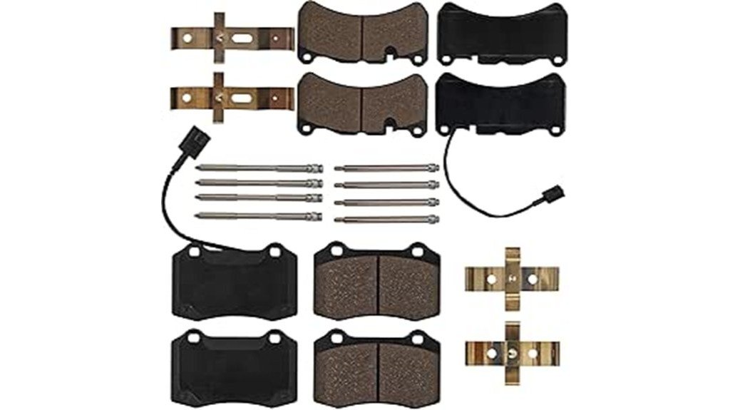 maserati brake pads set