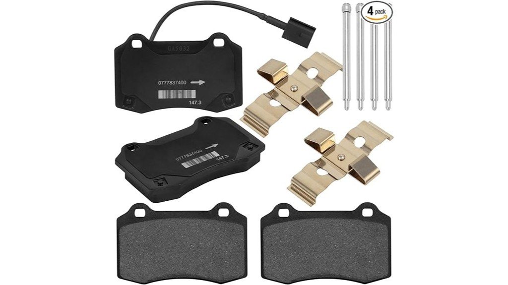 maserati rear brake pads