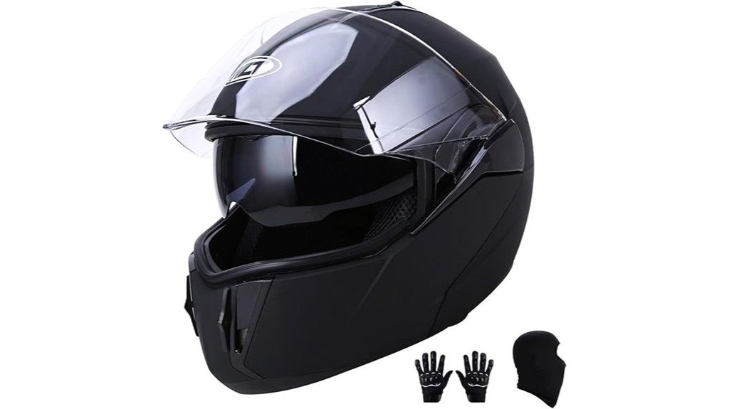 matte black full face helmet