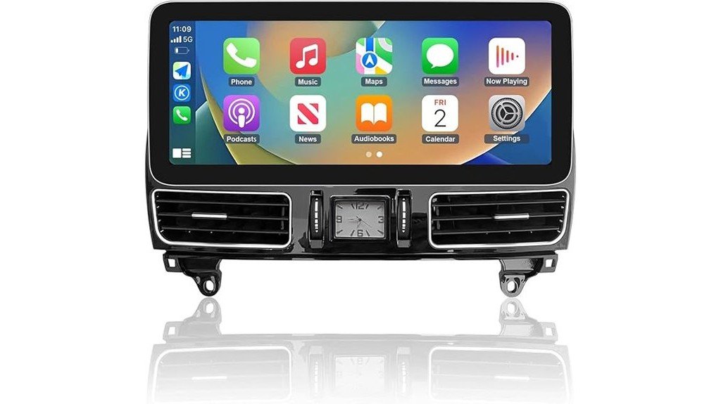 mercedes benz car radio