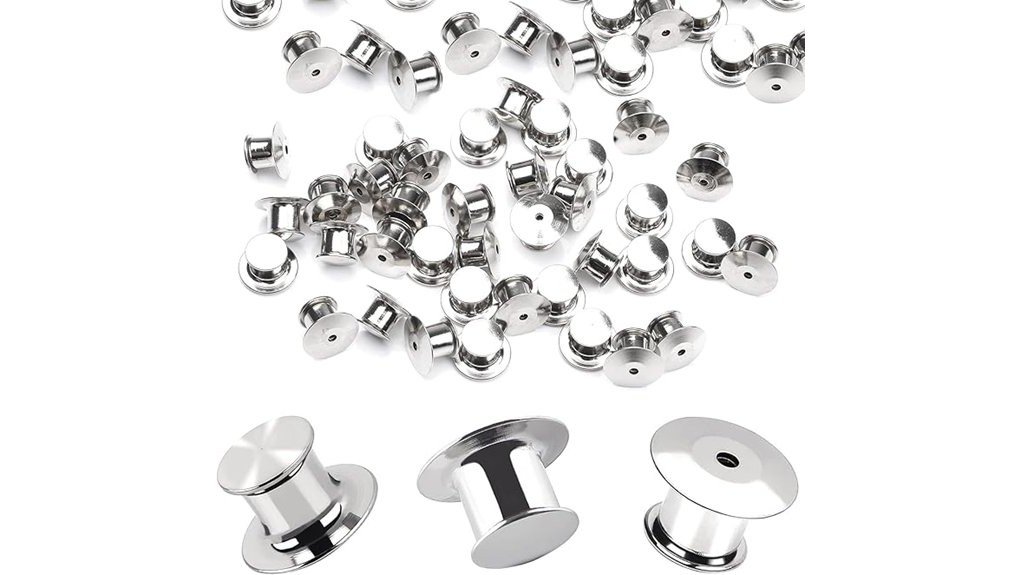 metal pin backs review