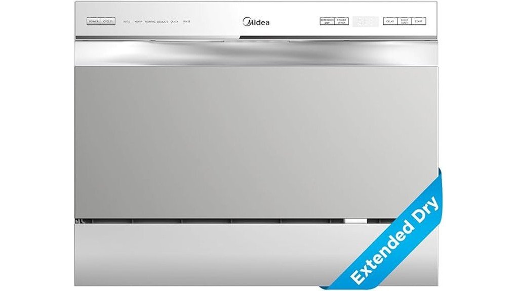 midea countertop dishwasher review