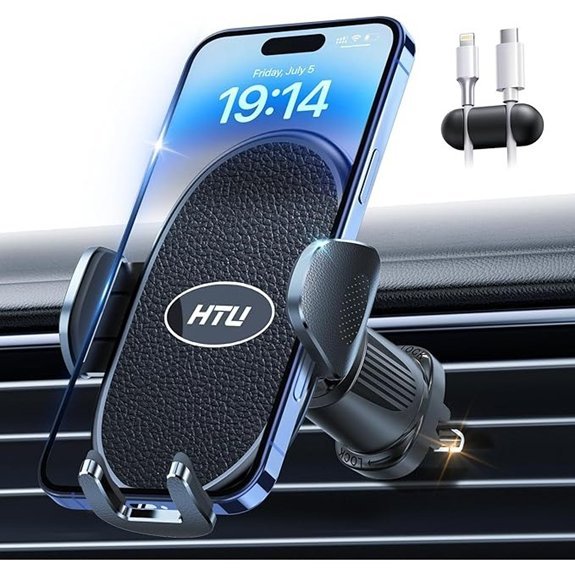 HTU Military-Grade Car Vent Phone Holder (360°)