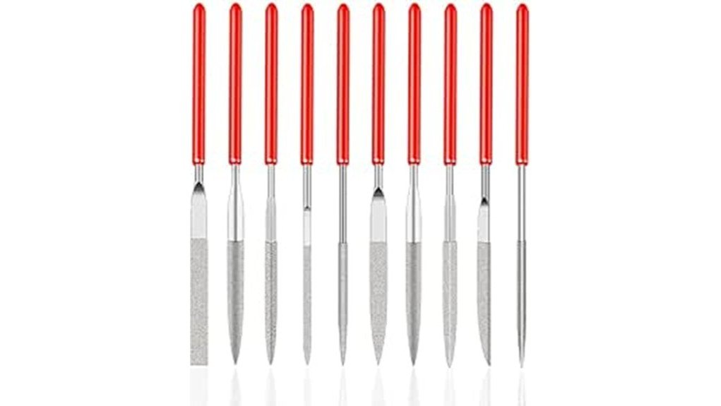 mini diamond needle files