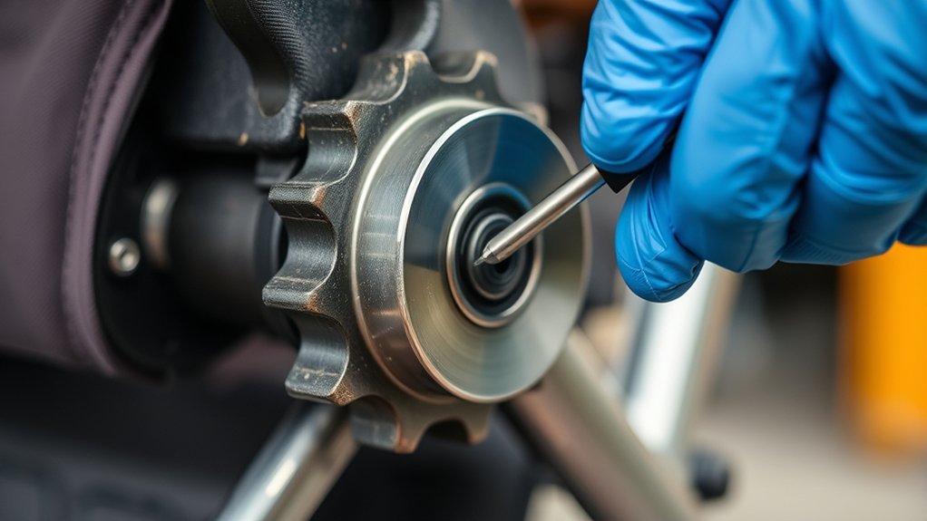 monitor gear teeth condition