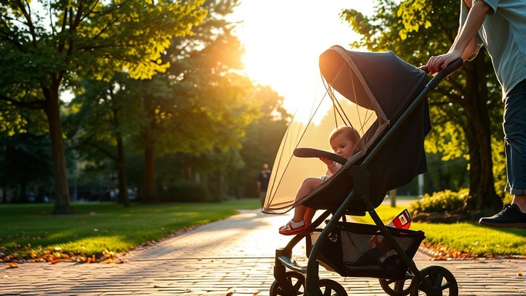 mosquito protection for strollers