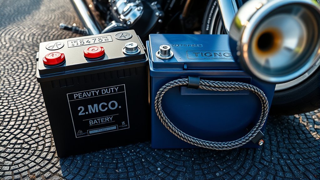 motorcycle batteries for audio
