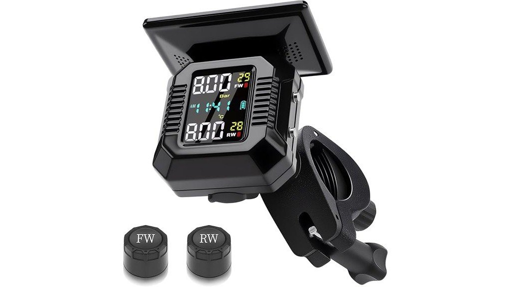 motorcycle tire pressure monitoring