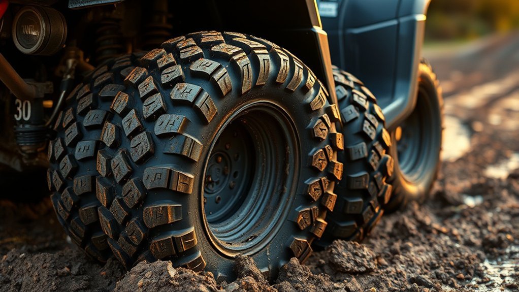 mud tires for foreman