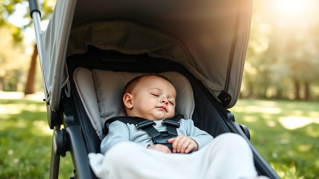 naps while running errands