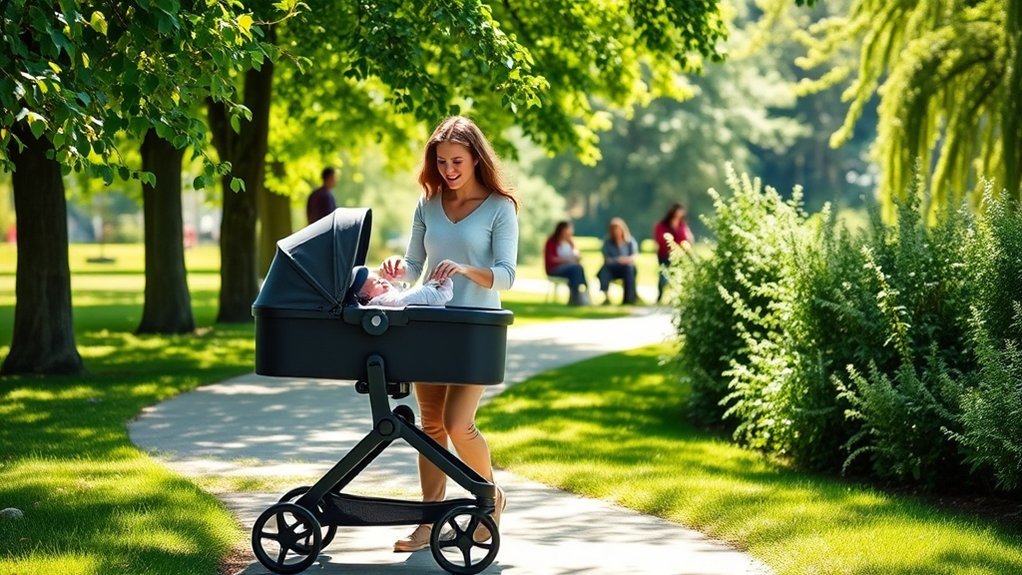 newborn stroller safety guidelines