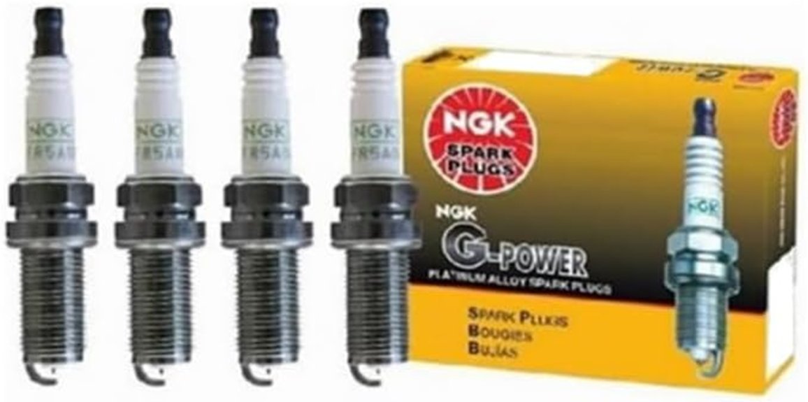 NGK platinum spark plugs for Toyota RAV4 Highlander Venza 2.5L
