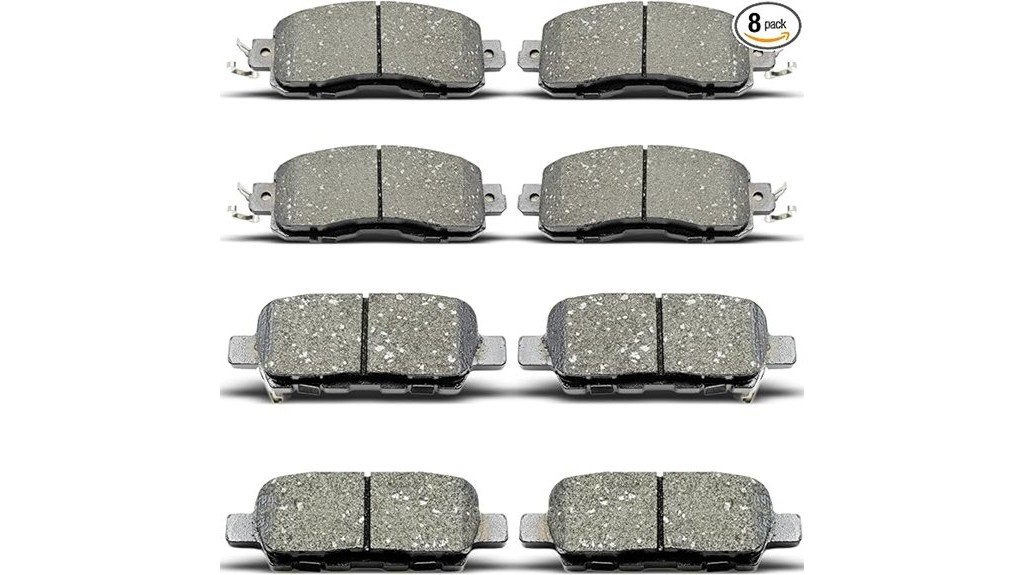 nissan brake pads set