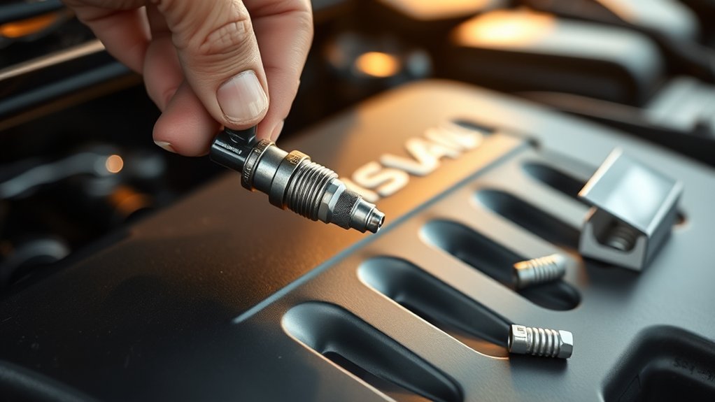 nissan rogue spark plug guide