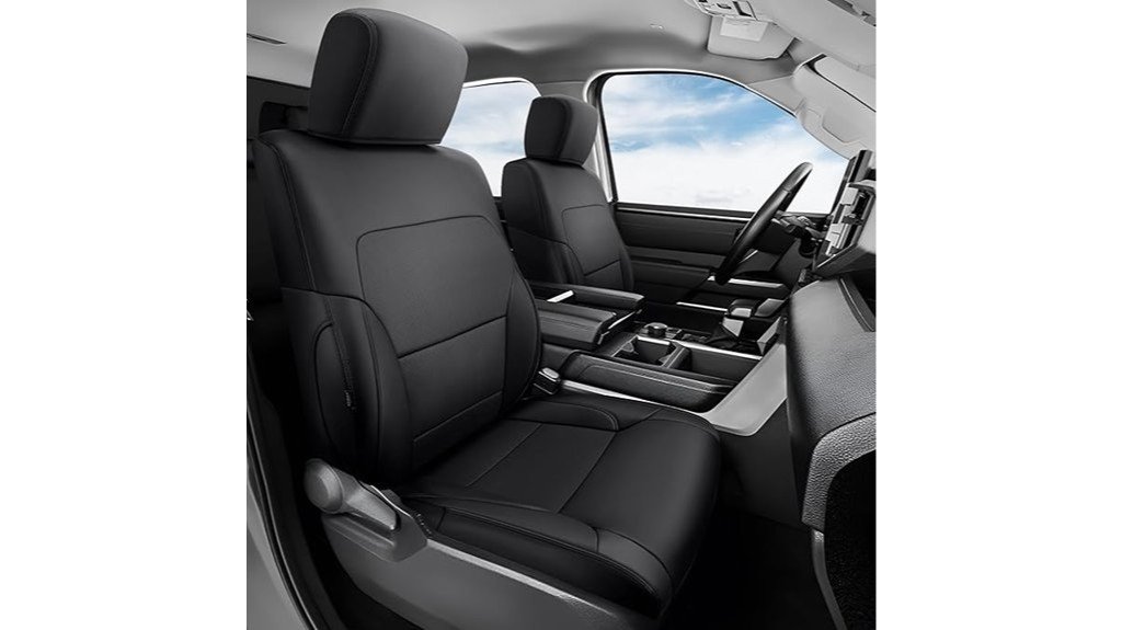 panda themed car seat covers