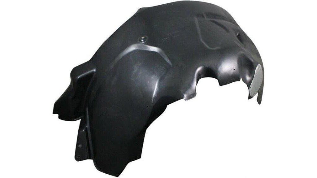 passenger side splash shield