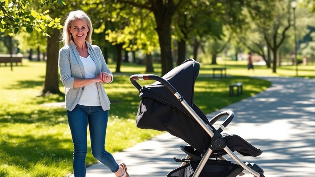 petite parent stroller options