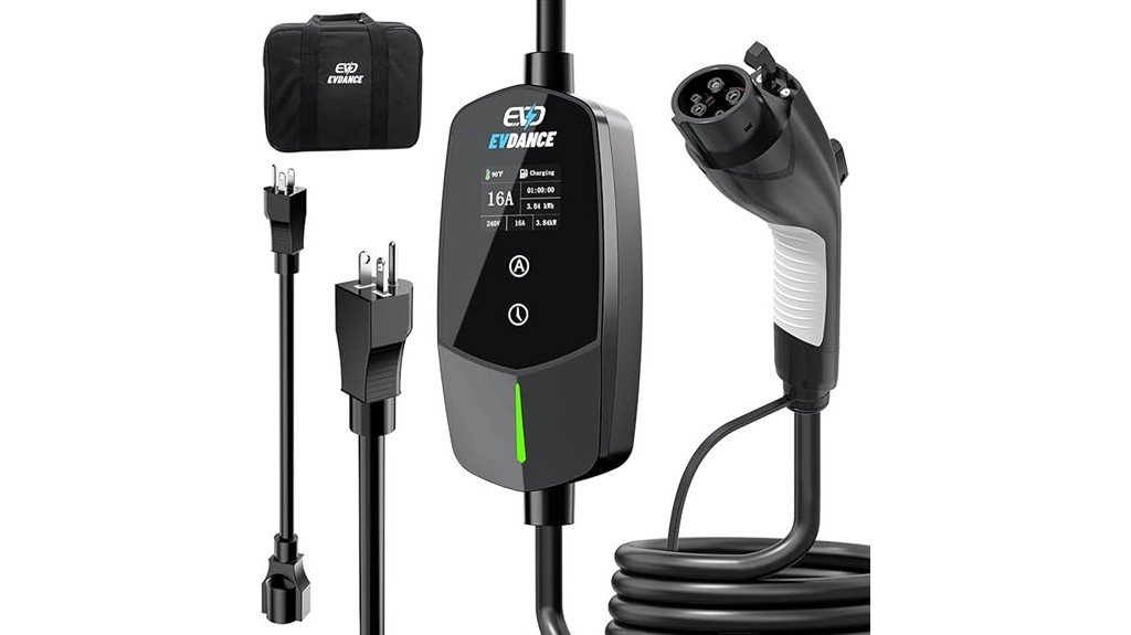 portable ev charger 16a