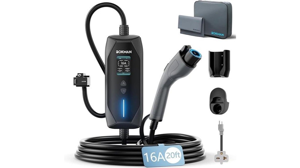 portable ev charger j1772